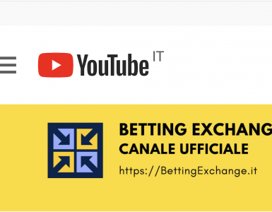 Canale ufficiale Betting Exchange su YouTube 10
