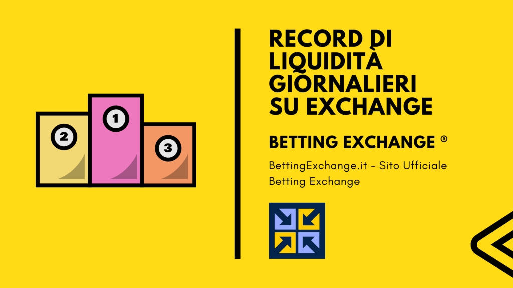 Nuovi record di liquidità su Betfair Exchange 2