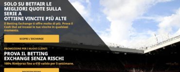 Bonus Betfair Exchange 50 euro