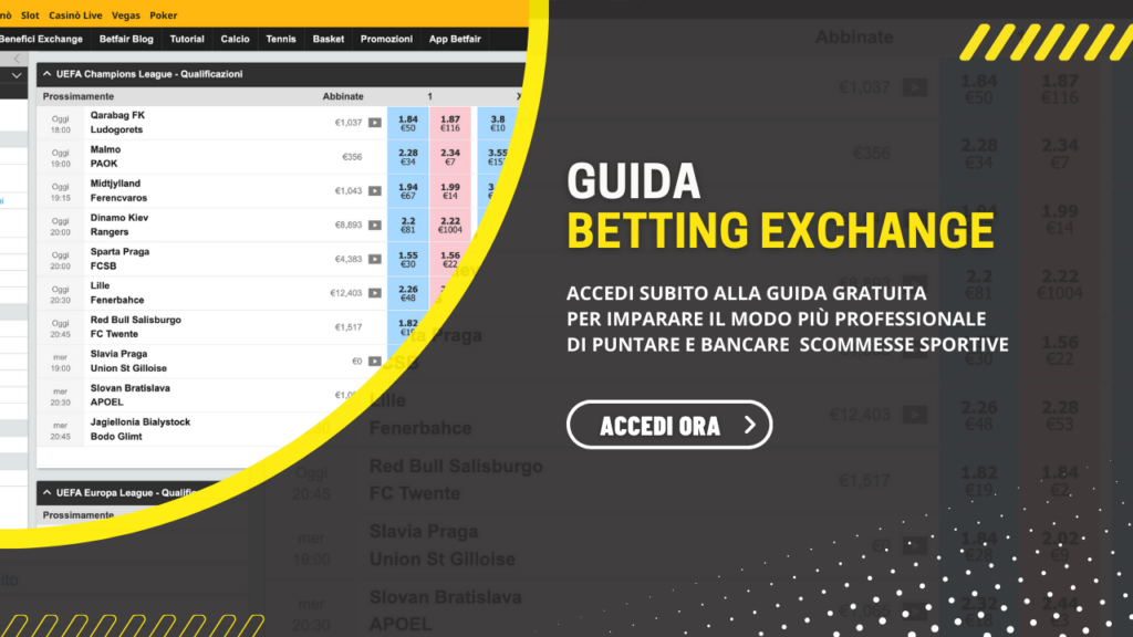 guida betting exchange