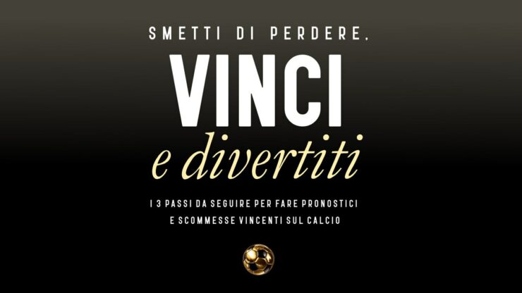 Disponibile il libro "Smetti di Perdere. Vinci e Divertiti" 1