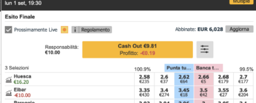 Cash Out Exchange: il pulsante che mette d’accordo tutti gli scommettitori 7