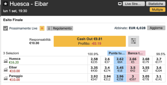 Cash Out Exchange: il pulsante che mette d’accordo tutti gli scommettitori 5