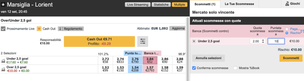 Exchange: come utilizzare Cash Out Manuale e Automatico contemporaneamente 4