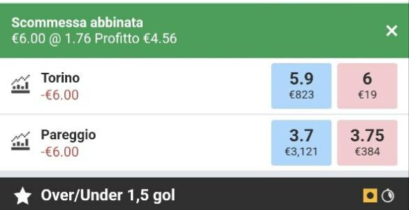 Come effettuare un dutching exchange su mobile 4