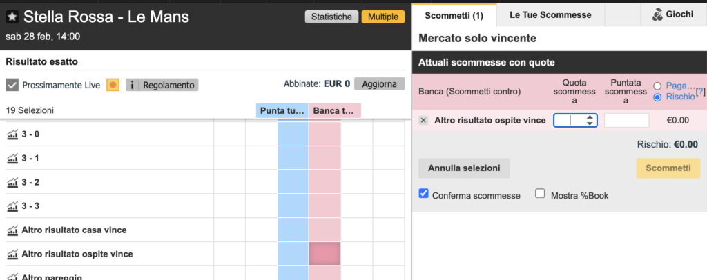 Bancare a 1.01: perché non si vedono le quote 4 Bancare a 1.01: perché non si vedono le quote 4