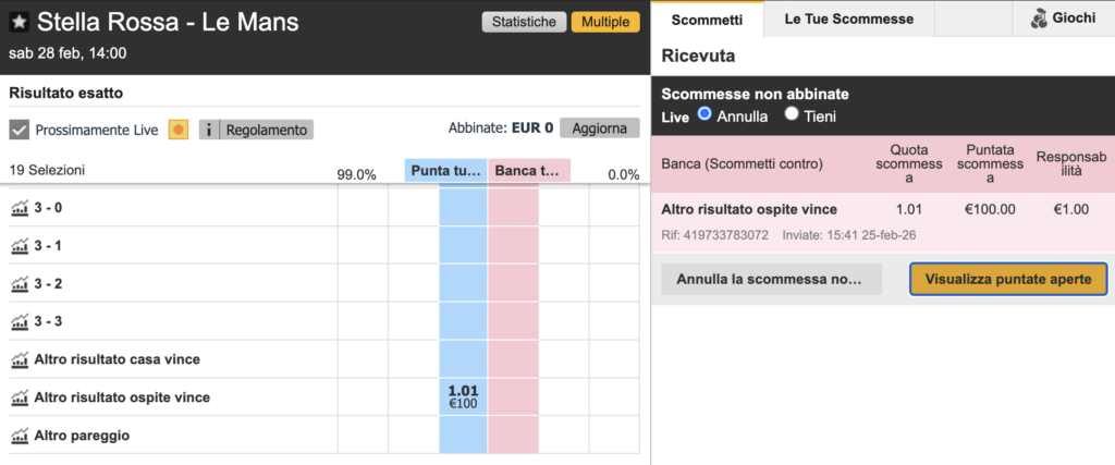 Bancare a 1.01: perché non si vedono le quote 6 Bancare a 1.01: perché non si vedono le quote 6