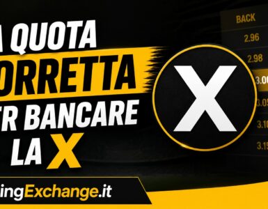 La quota massima corretta per bancare la X è 3.50: due esempi concreti 1