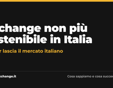 Exchange non più sostenibile in Italia: Betfair lascia il mercato italiano