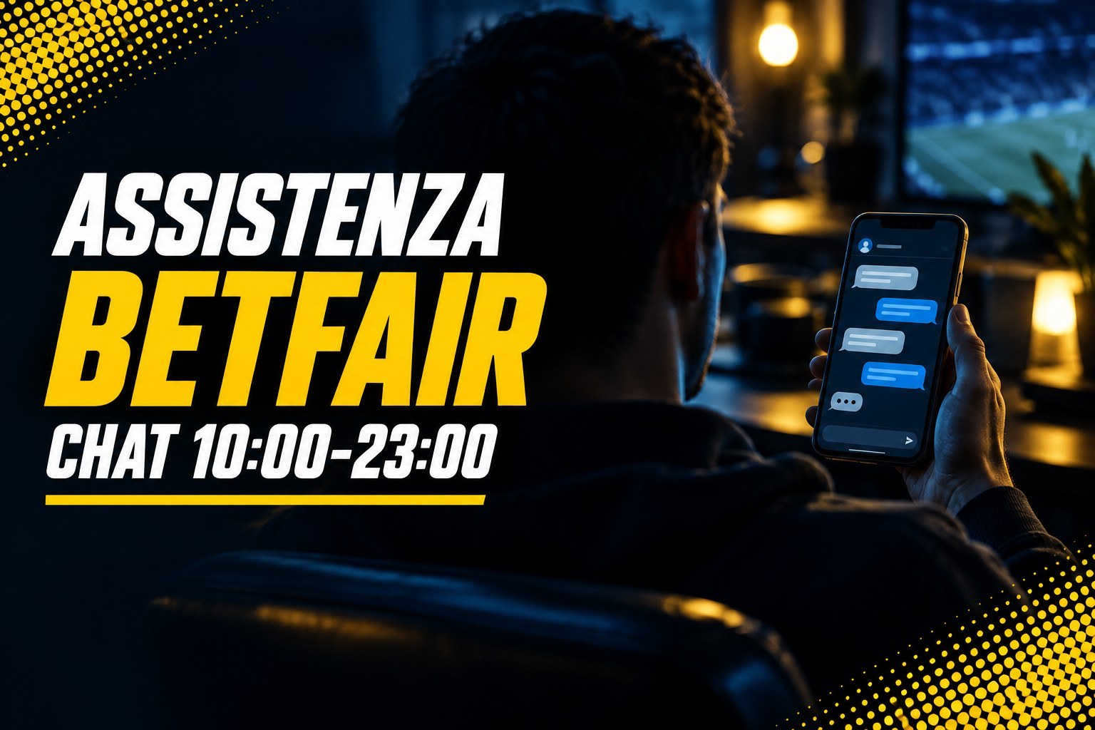Come contattare l'assistenza Betfair